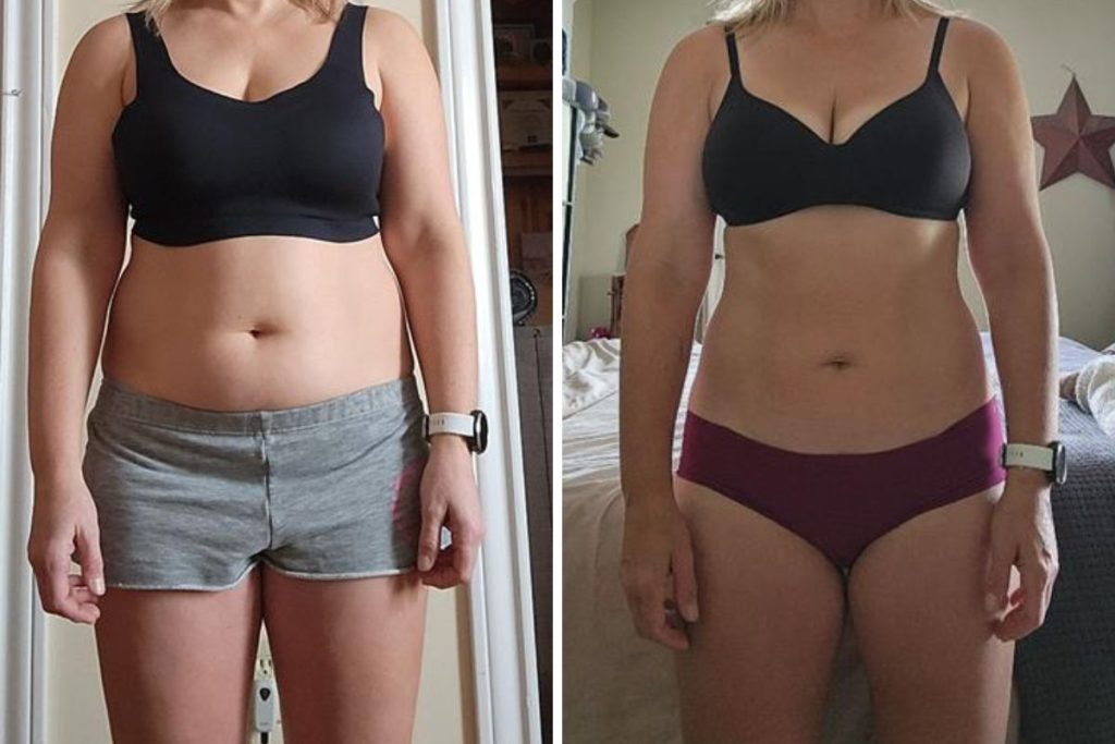 6 month weight loss transformation